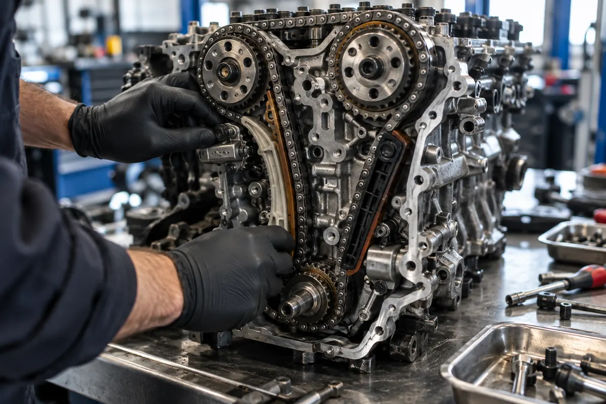 BMW N47 – łańcuch rozrządu: objawy, diagnostyka i wymiana