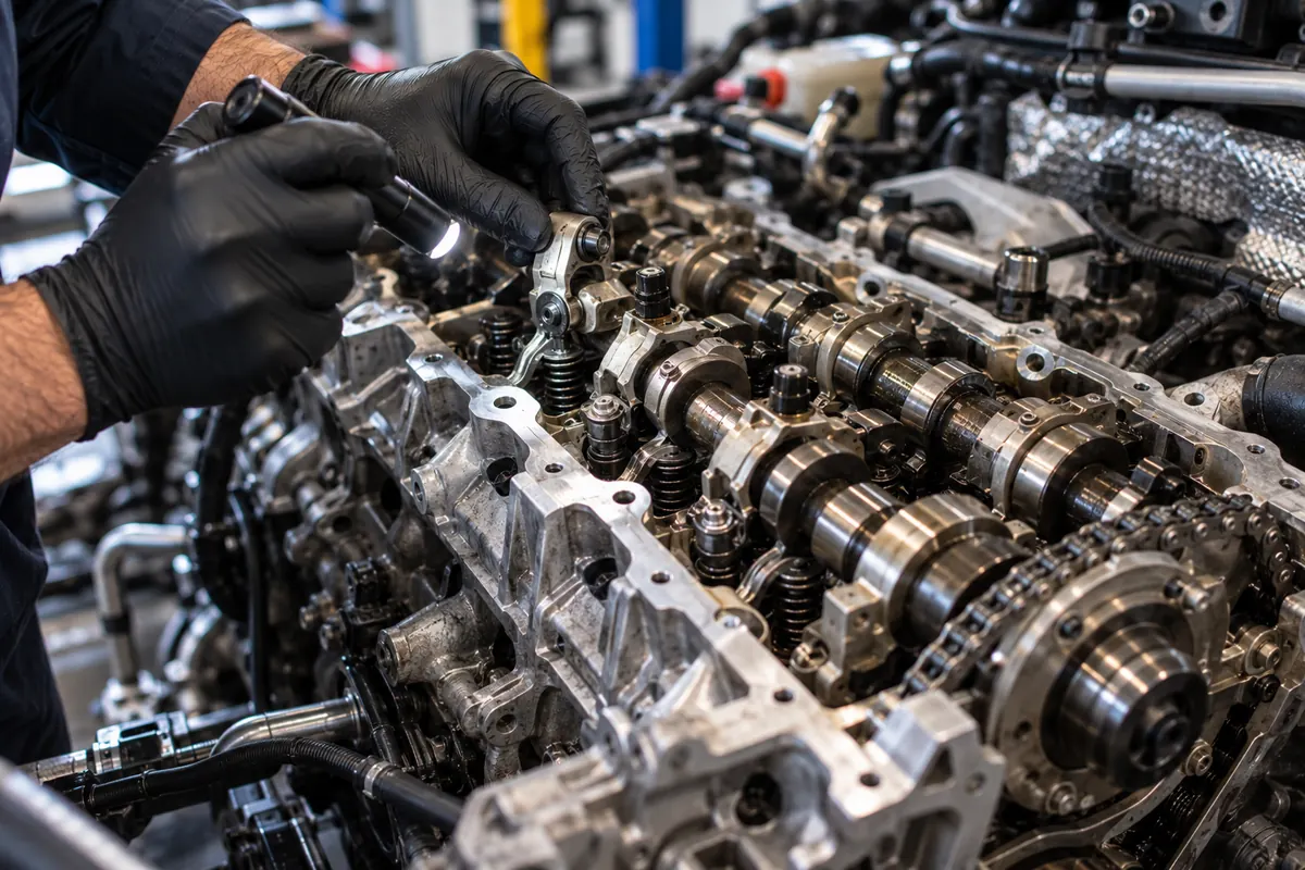 Jeep 3.6 Pentastar – tykanie silnika i zużyte dźwigienki