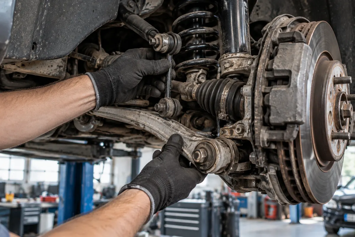 Suspension repair — illustrative photo